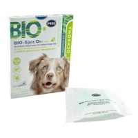 Pipeta Antiparazitara Caine Talie Medie & Mare PESS Bio-Spot On cu Ulei de Geranium si Dimethicone, 4x2 g/ 10-20 kg - 1