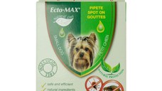Pipeta Spot-on Ecto-MAX Dog S, 5 x 1 ml