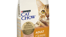 PURINA CAT CHOW Adult cu somon, hrana pentru pisici, 15 kg