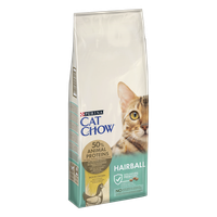 PURINA CAT CHOW Hairball Control, Pui, 15 kg - 1
