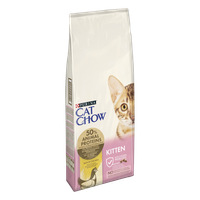 PURINA CAT CHOW KITTEN, Pui, 15 kg - 1