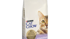 PURINA CAT CHOW Sensitive, Somon, 15 kg