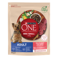 PURINA ONE MINI ADULT, Vita si Orez, hrana uscata pentru caini, 800 g - 1