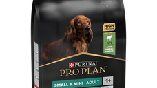 PURINA PRO PLAN ADULT Sensitive Digestion, Talie Mică și Foarte Mică, Miel, 3 kg