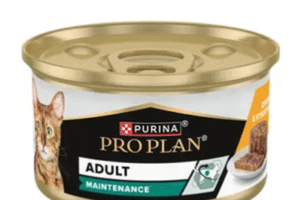 PURINA PRO PLAN Cat Wet Can, Adult Maintenance, 85 g