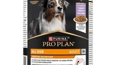 Purina PRO PLAN Everyday Nutrition Adult cu curcan, hrana umeda pentru caini de toate taliile, 400 g