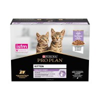PURINA PRO PLAN KITTEN NUTRISAVOUR, cu Curcan, 10 x 85 g - 1