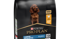 PURINA PRO PLAN PUPPY Healthy Start, Talie Mare Atletică, Pui, 3 kg