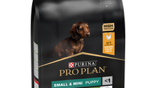 PURINA PRO PLAN PUPPY Healthy Start, Talie Mică și Foarte Mică, Pui, 3 kg