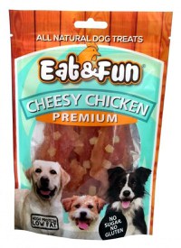 Recompense caini, Eat & Fun Cheesy Chicken, 100 g - 1