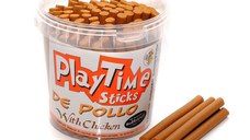 Recompense Pentru Caini Baton Pui Semi-umed Hobbit, 100 buc/ 1 kg