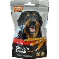 RECOMPENSE PENTRU CAINI SNACK BATON PIELE/PUI 65G - 1