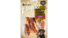 RECOMPENSE PENTRU CAINI SNACK HAPKI URECHI IEPURE INVELITE IN RATA 85G