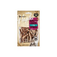 RECOMPENSE PENTRU PISICI SNACK HAPKI STRIPS RATA&COD 85G - 1