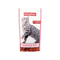 Recompense Pisici, Beaphar Snack Cat Pernute cu Somon, 35 g - 1