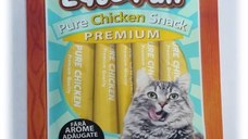 Recompense pisici, Eat & Fun Pure Chicken Snack, 70 g