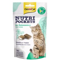 Recompense pisici, Gimpet Nutri Pockets cu Iarba Pisicii si Multivitamine, 60 g - 1