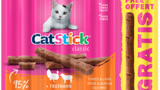 Recompense Pisici Vitakraft CatStick Curcan si Miel 3+1 PROMO, 72 g