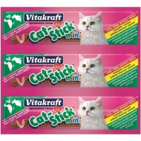 Recompense Pisici Vitakraft CatStick Iepure si Rata, 3 x 18 g - 1