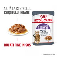 Royal Canin Appetite Control, hrana umeda pisica sterilizata, reglarea apetitului (in sos), 12 x 85 g - 1