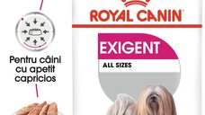 Royal Canin Exigent Adult hrana umeda pentru caini cu apetit capricios, 85 g