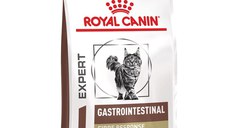 ROYAL CANIN Gastrointestinal Fibre Response, dieta veterinara, hrana uscata pisici, sistem digestiv, 400 g