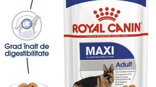 Royal Canin Maxi Adult hrana umeda caine (in sos), 140 g
