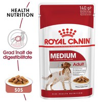 Royal Canin Medium Adult hrana umeda caine (in sos), 140 g - 1