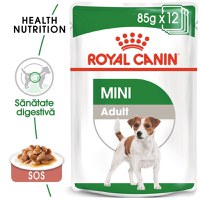Royal Canin Mini Adult hrana umeda caine (in sos), 12 x 85 g - 1
