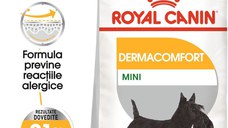 Royal Canin Mini Dermacomfort hrana uscata caine, prevenirea iritatiilor pielii, 1 kg