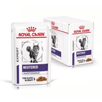 ROYAL CANIN Neutered Maintenance, formula veterinara, plic hrana umeda pisici, managementul greutatii, 12x85 g - 1