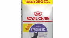 Royal Canin Sterilised Adult hrana uscata pisica sterilizata, 10+2 kg