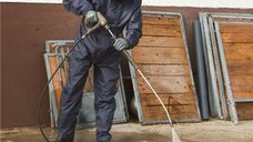 Salopeta Overall Albert Kerbl pentru Spalari si Dezinfectii, Marimea L