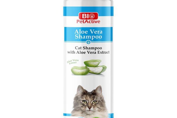 Sampon pentru pisici, Bio PetActive Aloe Vera Shampoo Cat, 400 ml