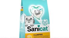 Sanicat Clumping Marseille - Nisip pentru litiera, 16 L