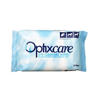 Servetele Curatare Ochi, Optixcare EYE CLEANING WIPES, 50 buc - 1