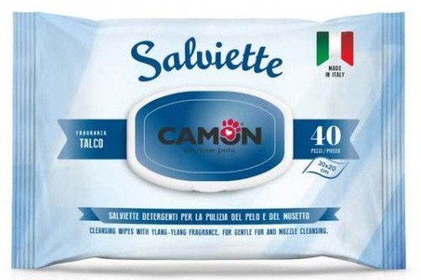 Servetele igienice cu talc pentru caini, Camon, 40 buc
