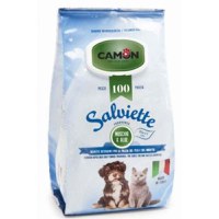 Servetele umede cu muschi alb si aloe vera, Camon, 100 buc - 1