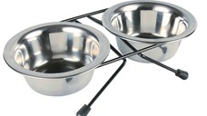 Set 2 buc Castron Inox In Suport 0.2 L/10 cm