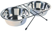 Set 2 buc Castron Inox In Suport 1.8 l/20 cm 24833 - 1
