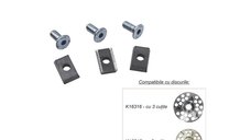 Set 3 Cutite+3 Suruburi pentru Disc Abraziv K16318 & K16316, Albert Kerbl