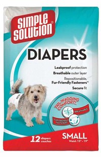 Simple Solution Scutece Pampers S, 12 buc - 1