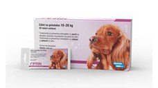 Solutie antiparazitara, Fiprin Spot Dog M, 25 x 1,34 ml