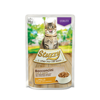 Stuzzy Cat, plic bucati sos sterilized pui, 85 g - 1