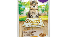 Stuzzy Cat, plic bucati sos sterilized pui, 85 g