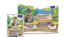 Stuzzy Pack bucati, sos Sterilized pui/ curcan, 4 x 85 g