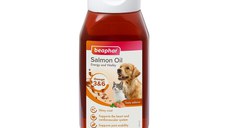 Supliment Nutritiv Caini si Pisici Ulei de Somon, Beaphar, 430 ml