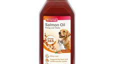 Supliment Nutritiv Caini si Pisici Ulei de Somon, Beaphar, 940 ml
