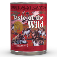 Taste of the Wild Southwest Canyon Canine Recipe, 390 g - 1