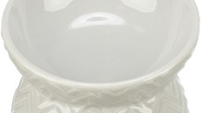 Trixie, castron ceramic ridicat ergonomic, taupe deschis, 0.15 L/ 13 cm